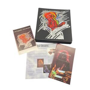 Vintage Led Zeppelin Live Dreams Hardcover Book With Slipcase & Outakes